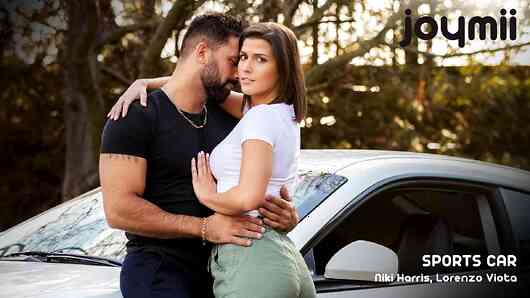 Niki Harris loves Lorenzo's shiny new white sports car. Riding in it makes the sexy brunette's interior motor run. When they get home, they kiss passionately and enjoy an intimate moment. Joymii video starring Lorenzo Viota and Niki Harris. (Video duration: 35:51)