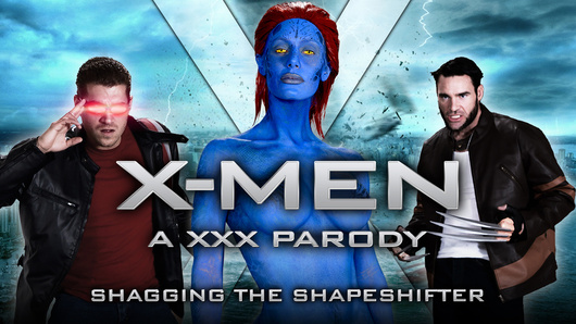 Nicole Aniston in XXX-Men: Shagging the Shapeshifter XXX Parody